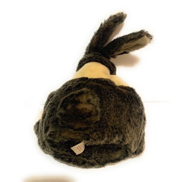 Folkmanis Realistic Baby  Bunny Rabbit Plush Full Body Hand Puppet Toy 10" Brown - Picture 3 of 4